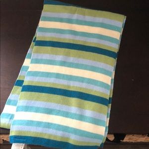 Blue/Green/Cream Scarf